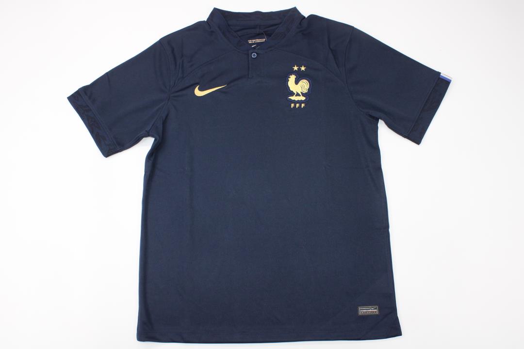 AAA Quality France 2022 World Cup Home Soccer Jersey